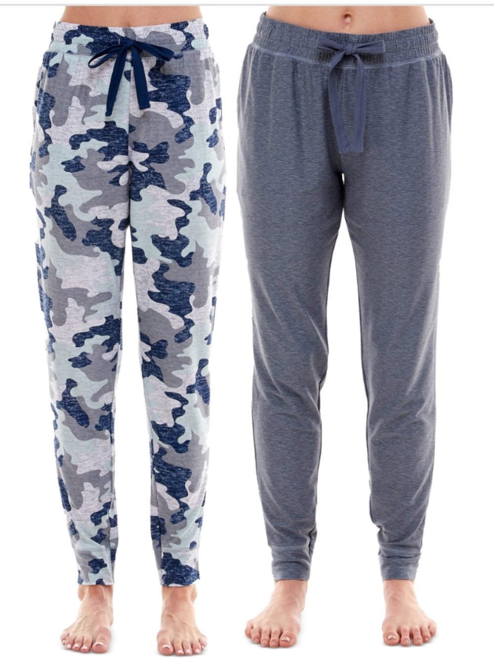 Roudelain Women's Ultra-Soft Jogger Pajama Bottoms, Set of 2